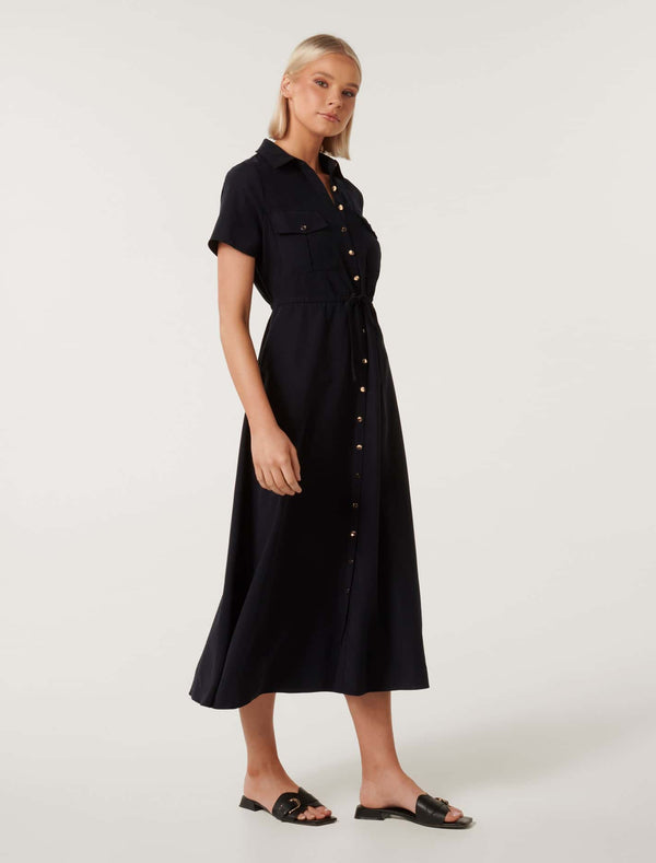 Avana Midi Shirt Dress Forever New