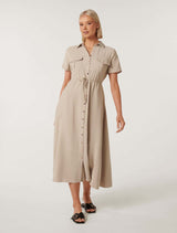 Avana Midi Shirt Dress Forever New