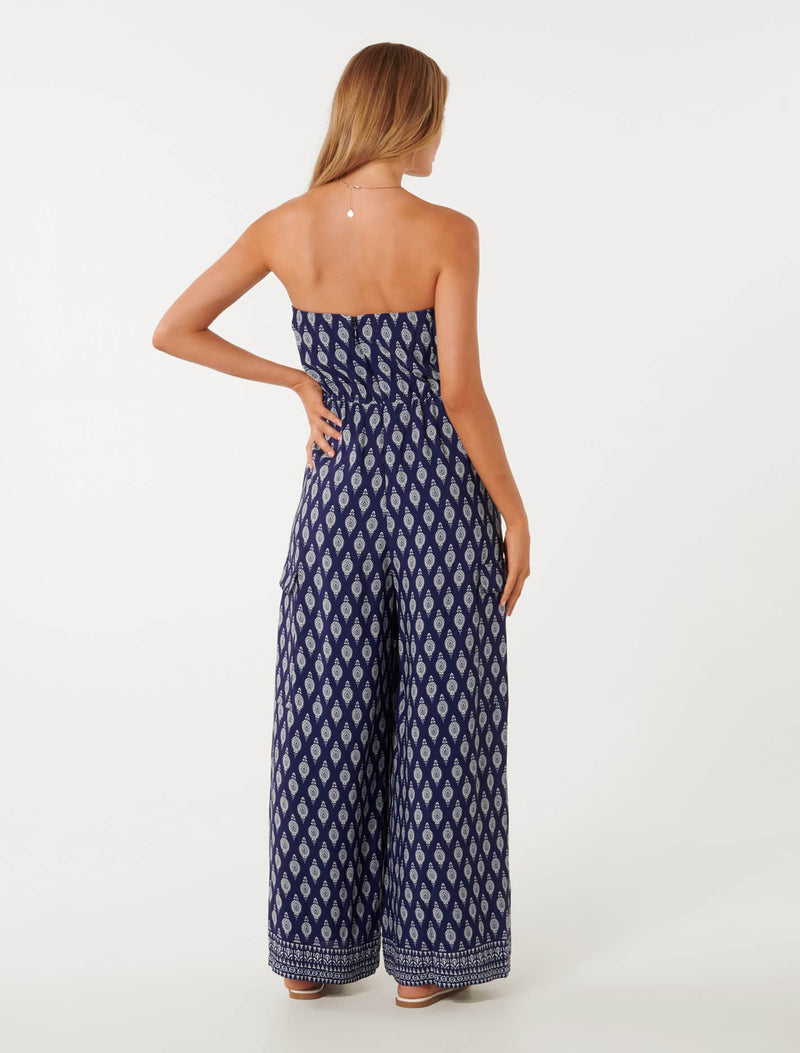 Sorcha Strapless Jumpsuit Forever New