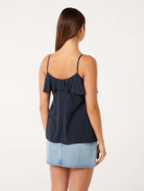 Cordelia Ruffle Cami Top Forever New