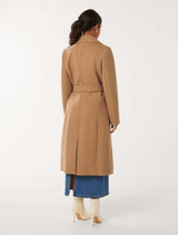 Polly Petite Wrap Coat Forever New