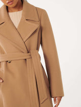 Polly Petite Wrap Coat Forever New