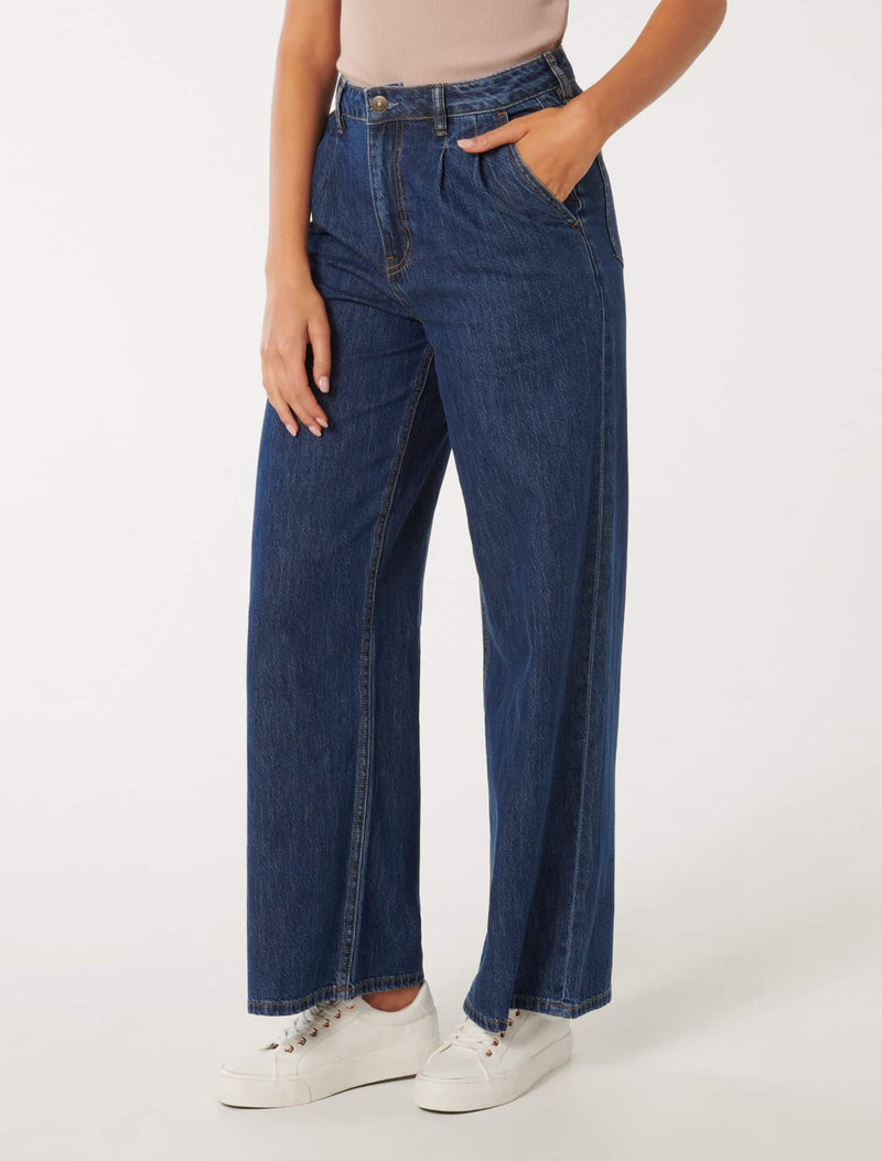 Pippa Wide Leg Jeans Forever New