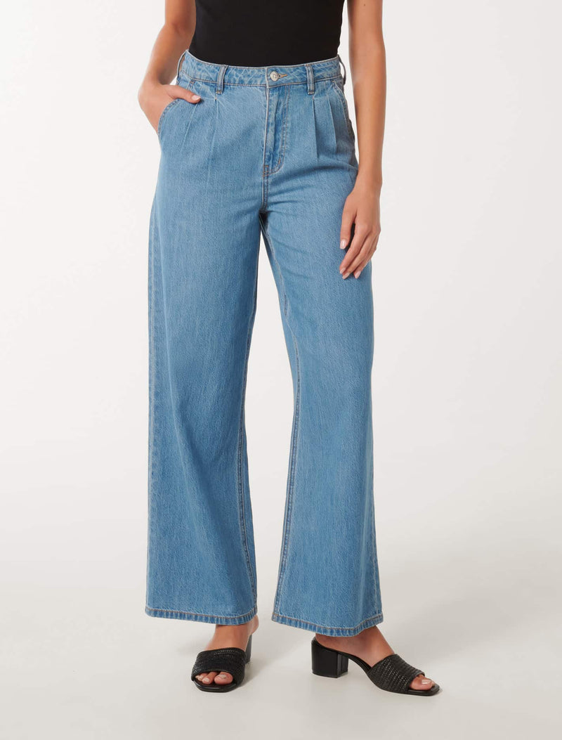 Pippa Wide Leg Jeans Forever New