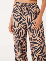 Livy Printed Linen Pants Forever New