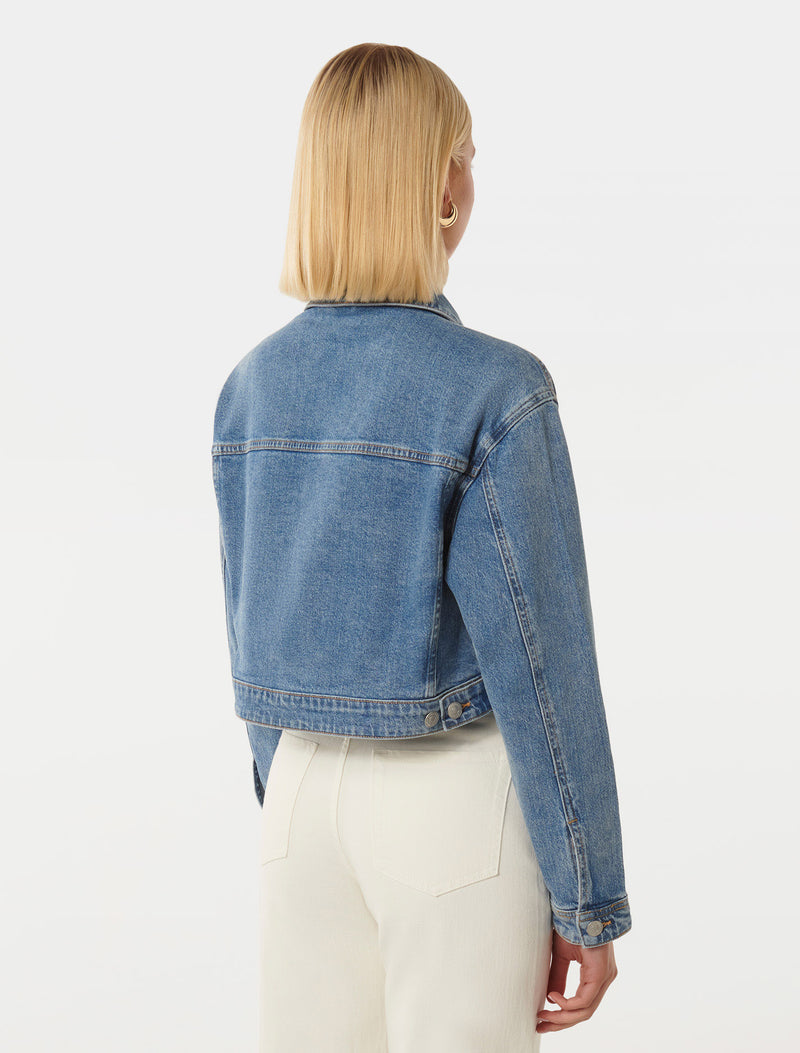 Keira Cropped Jacket Forever New