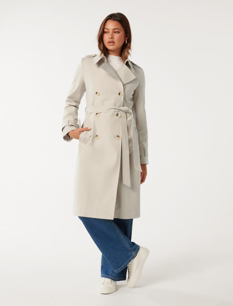 Maggie Fashion Trench Coat Forever New