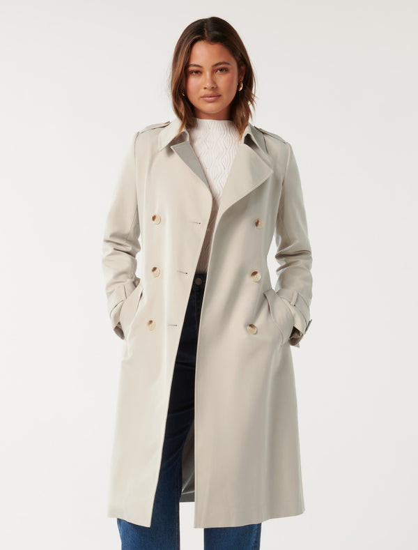 Maggie Fashion Trench Coat Forever New