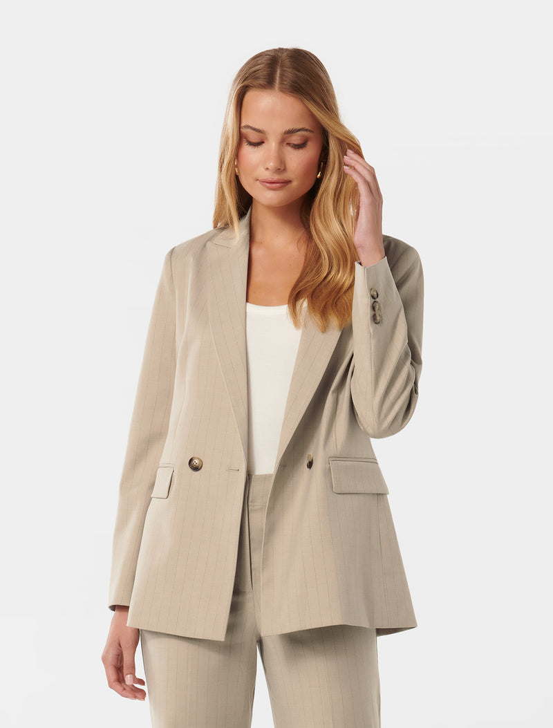 Charli Double Breasted Blazer Forever New