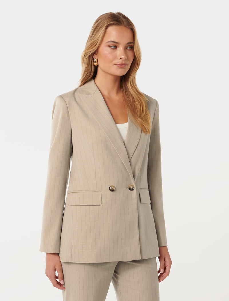 Charli Double Breasted Blazer Forever New