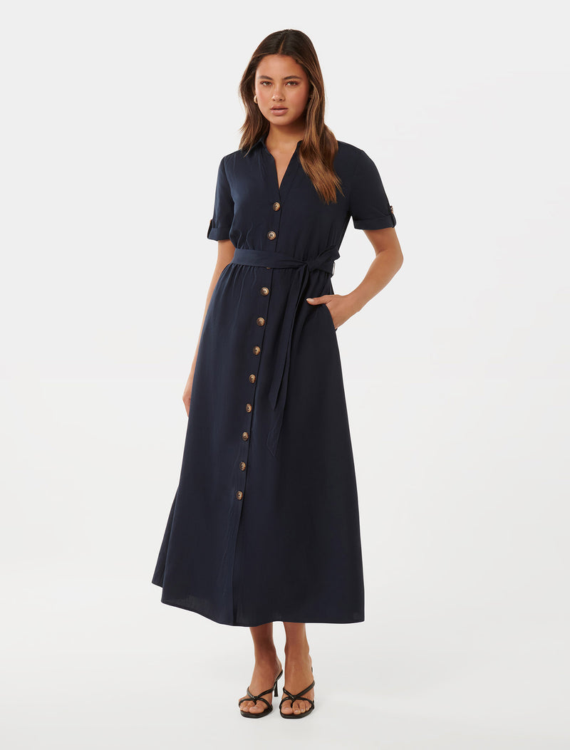 Georgia Midi Shirt Dress Forever New