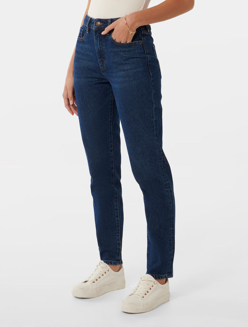 Niki Ankle Straight Leg Jeans Forever New