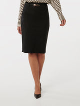 Dina Belted Pencil Skirt Forever New