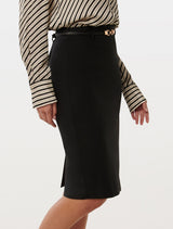 Dina Belted Pencil Skirt Forever New