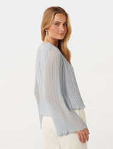 Paxton Pleated Shell Top Forever New