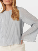 Paxton Pleated Shell Top Forever New