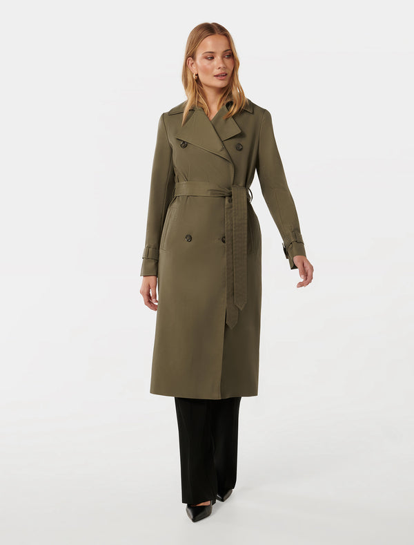 Payton Soft Trench Coat Forever New