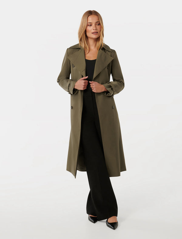 Payton Soft Trench Coat Forever New