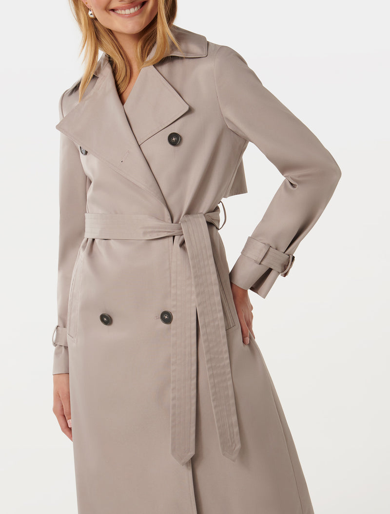 Payton Soft Trench Coat Forever New