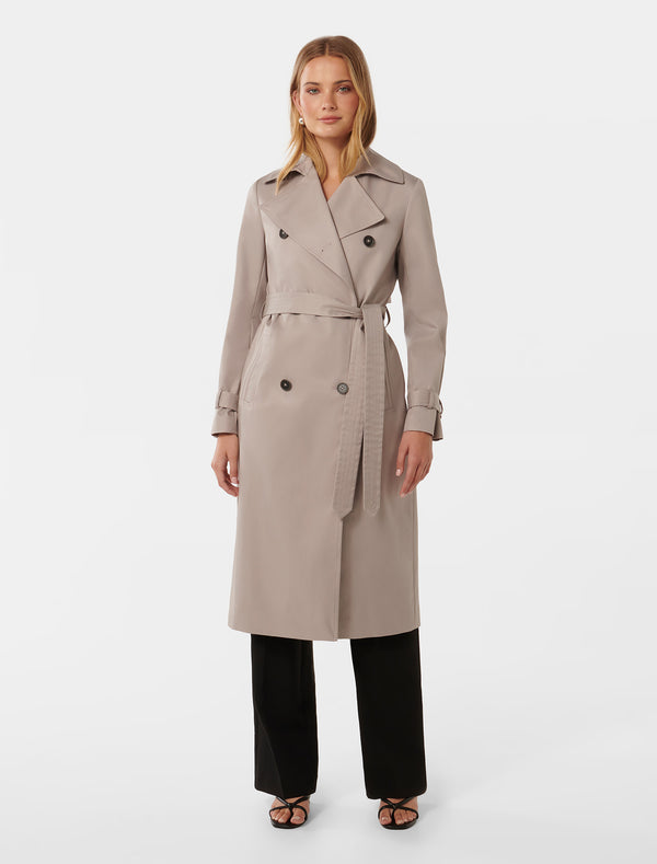 Payton Soft Trench Coat Forever New