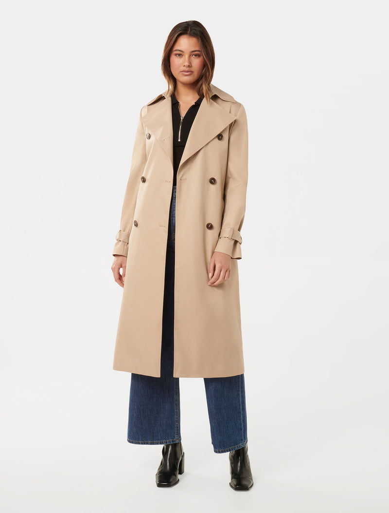 Payton Soft Trench Coat Forever New