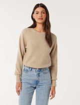 Camille Brushed Knit Jumper Forever New