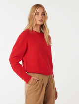 Camille Brushed Knit Jumper Forever New