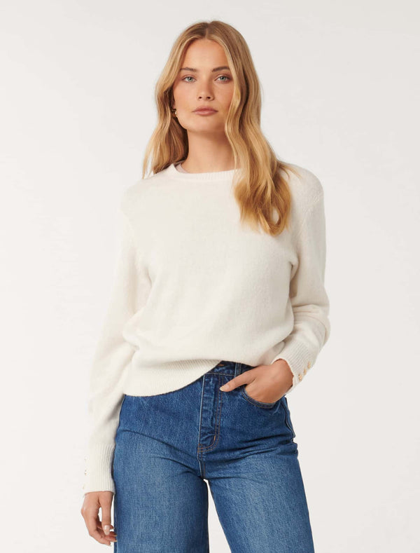 Camille Brushed Knit Jumper Forever New