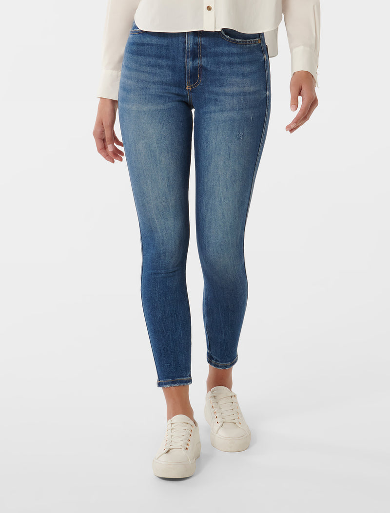 Ashley Mid-Rise Ankle Skinny Jeans Forever New