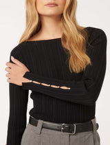 Elle Button Detail Jumper Forever New