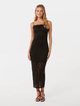 Angelica Lace Bodycon Midi Dress Forever New