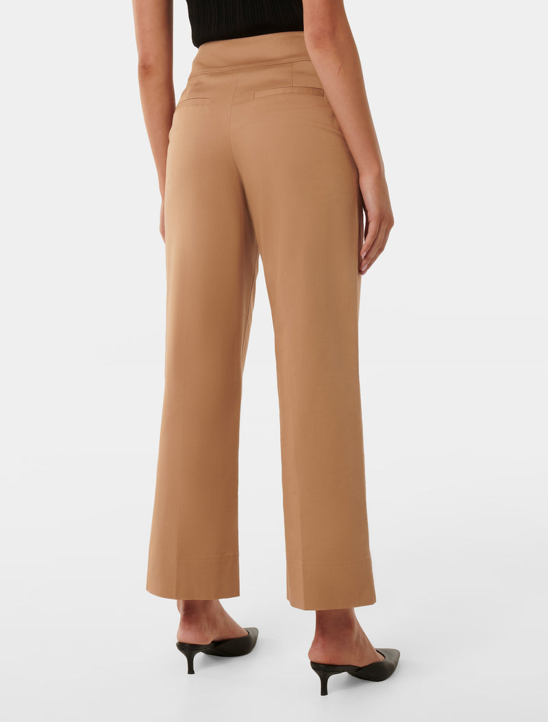 Cassandra Cropped Straight Pants Forever New