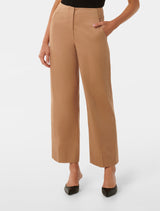 Cassandra Cropped Straight Pants Forever New