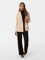 Immie Petite Double Breasted Blazer Forever New