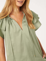 Marni Micropleat Blouse Forever New