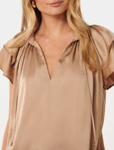 Marni Micropleat Blouse Forever New