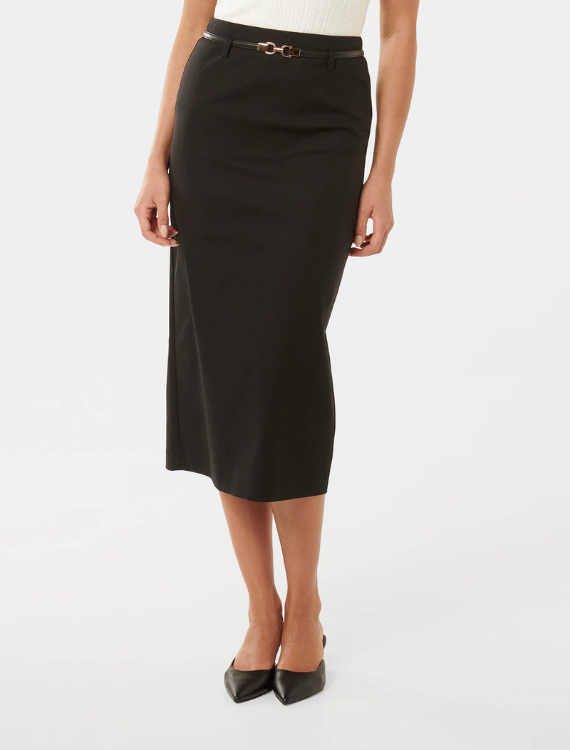 Nadia Pencil Midi Skirt Forever New