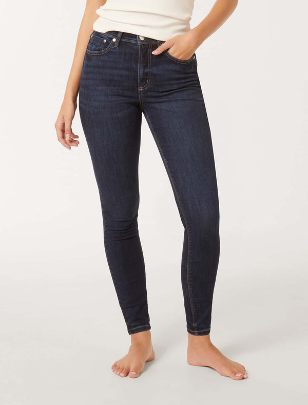 Nala Mid-Rise Skinny Jeans Forever New