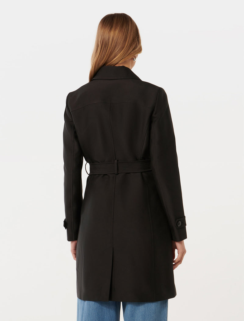 Alicia Short Trench Coat Forever New