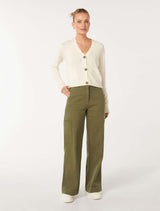 Bobbie Wide Leg Cargo Pants Forever New