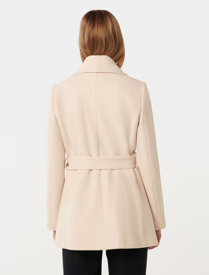 Steph Wrap Coat Forever New