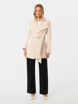 Steph Wrap Coat Forever New