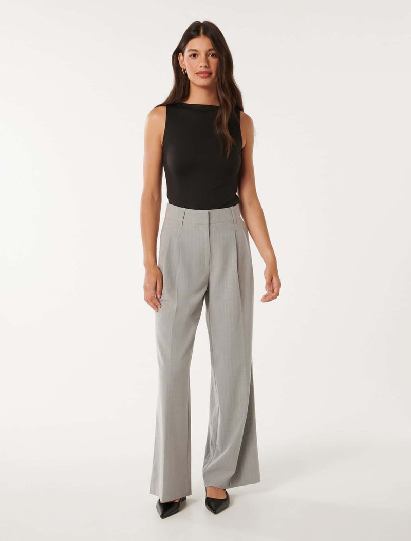 Noa Wide Leg Pants Forever New