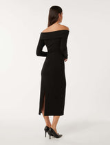 Louise Long Sleeve Midi Dress Forever New