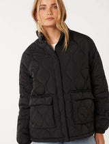 Amy Quilted Jacket Forever New