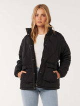 Amy Quilted Jacket Forever New