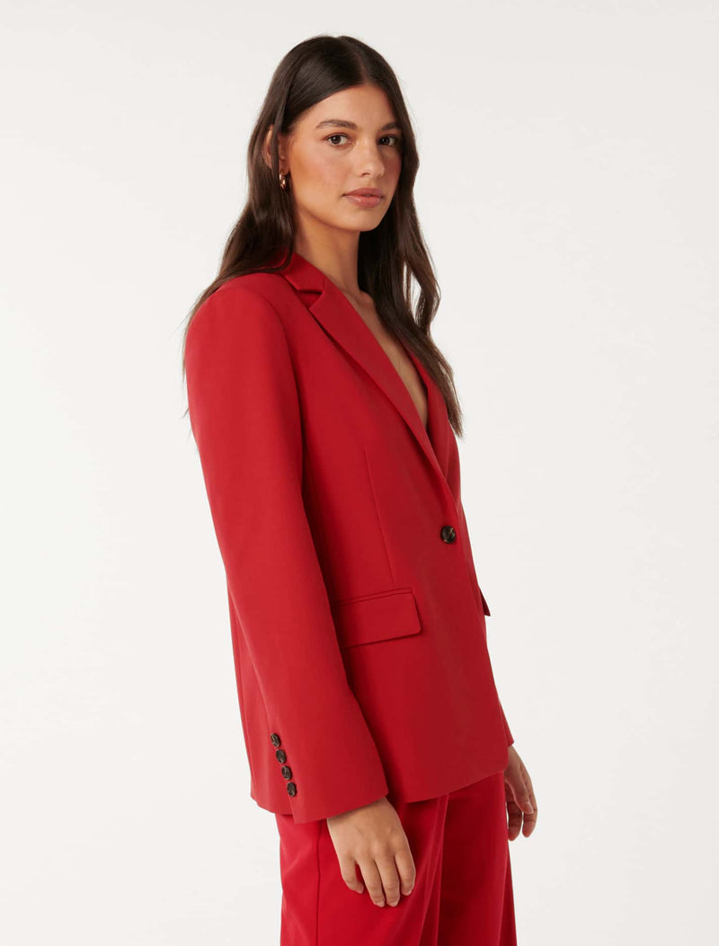 Frankie Single Breasted Blazer Forever New