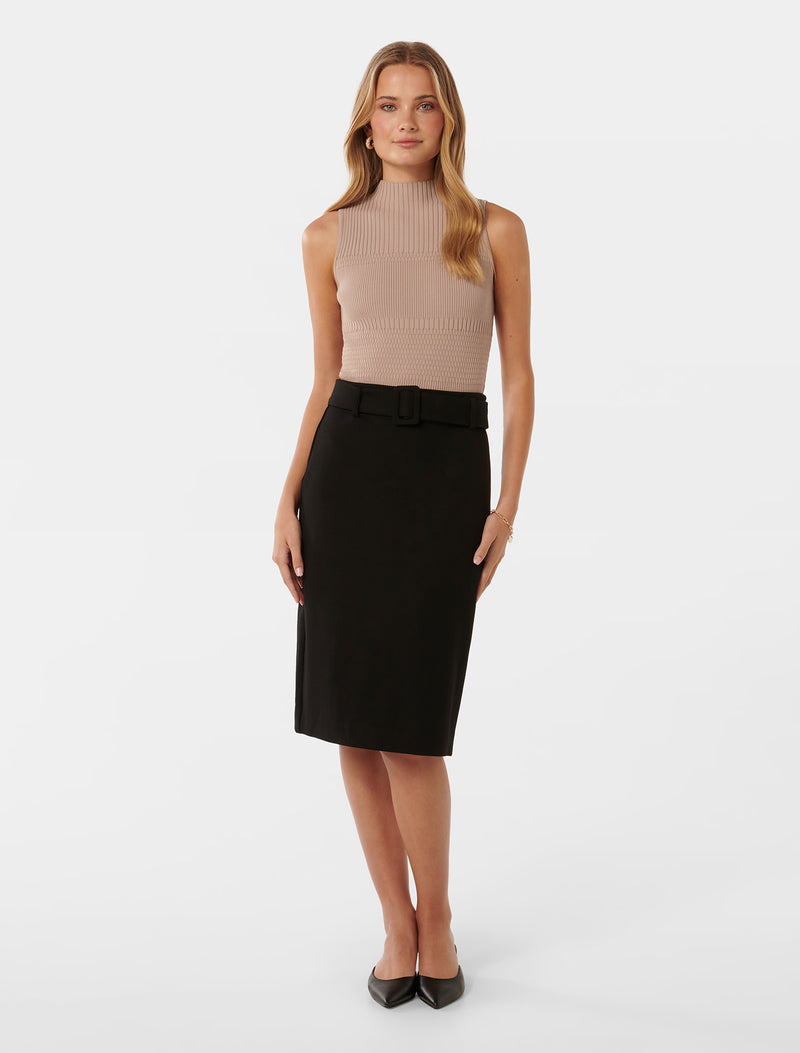 Nikita Ponte Pencil Skirt Forever New