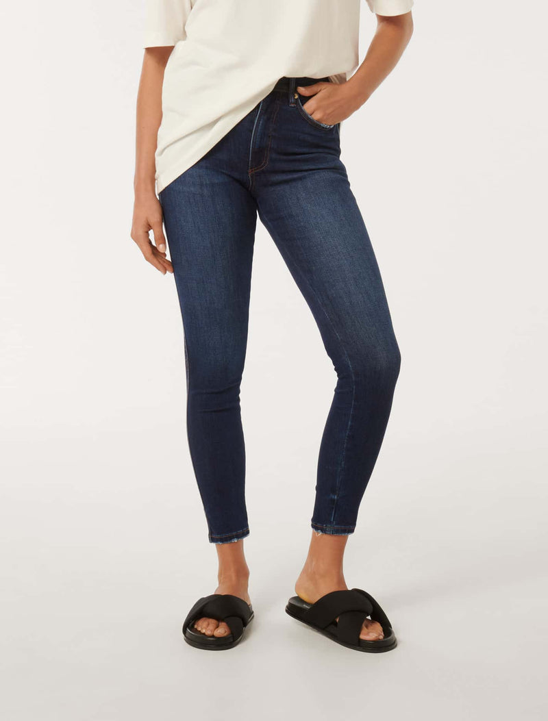 Ashley Mid-Rise Skinny Jeans Forever New