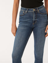 Nala Mid-Rise Skinny Jeans Forever New